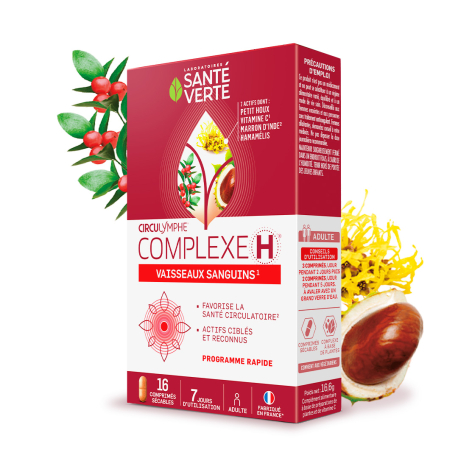 Circulymphe Complexe H Comprimés - Santé Verte