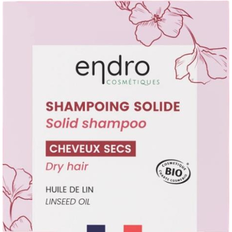 ENDRO shampoing solide bio cheveux secs