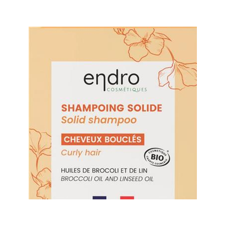 ENDRO shampoing solide bio cheveux bouclés