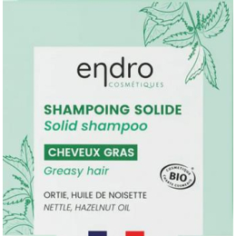 ENDRO shampoing solide bio cheveux gras