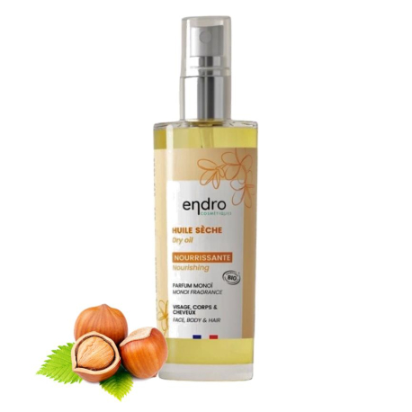 ENDRO huile sèche corps, visage & cheveux BIO