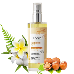 ENDRO huile sèche corps, visage & cheveux BIO