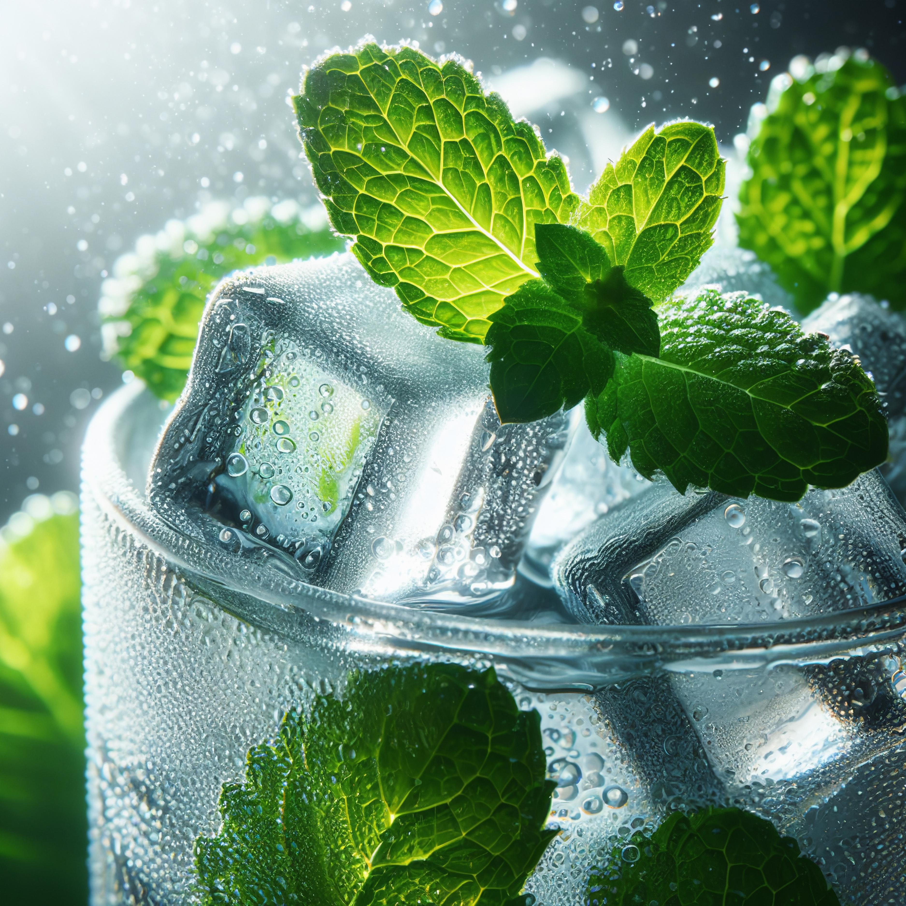 fraicheur de la menthe